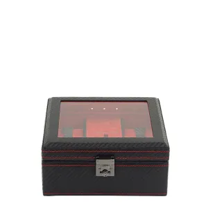 Friedrich23 Carbon 5-seater cake box with Black 32058-2 LED LED