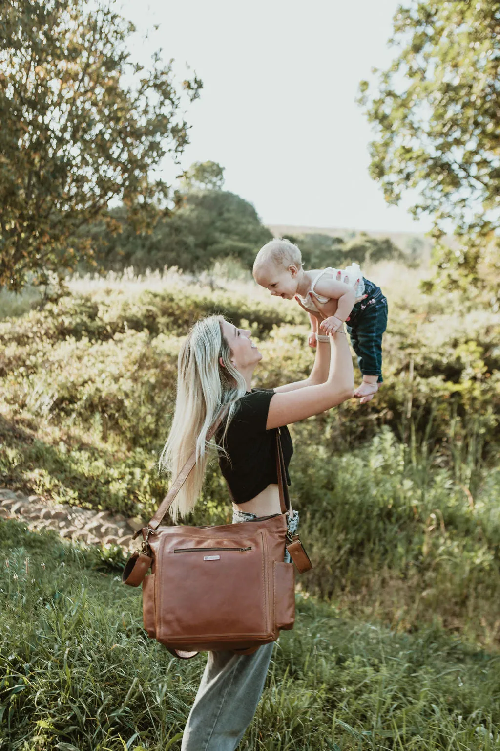 Funkymama Leather Backpack