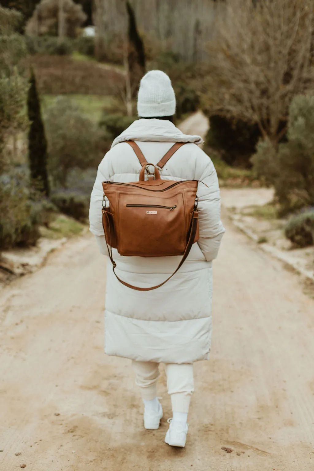 Funkymama Leather Backpack