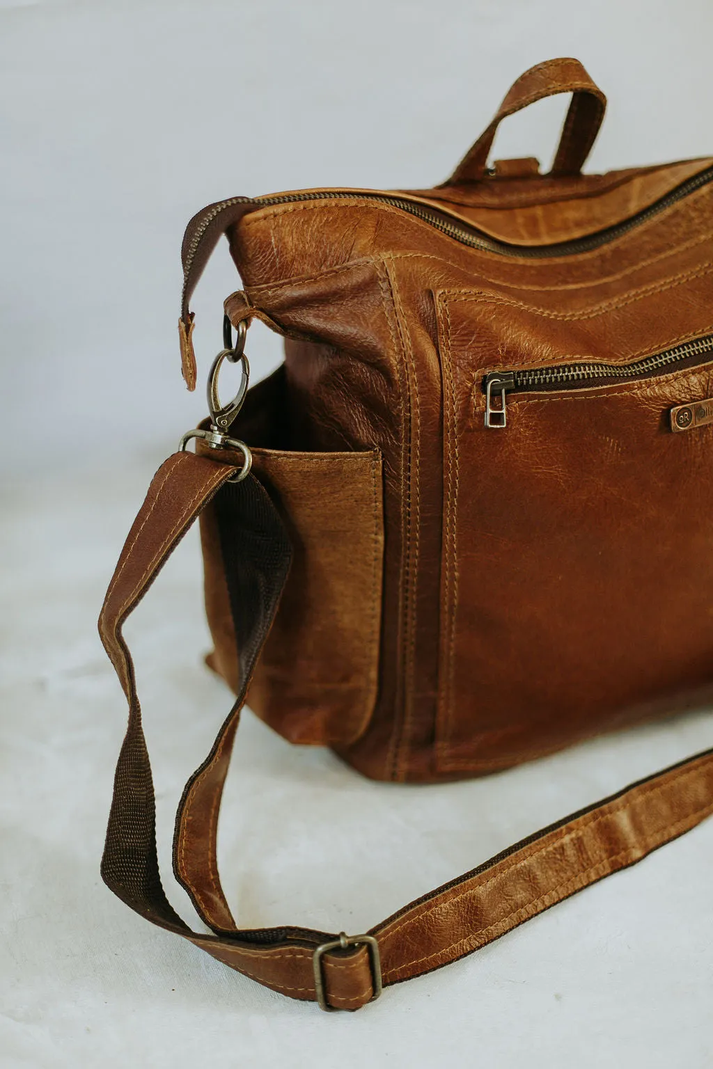 Funkymama Leather Backpack