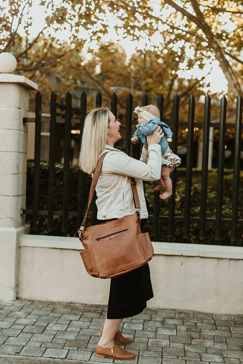 Funkymama Leather Backpack