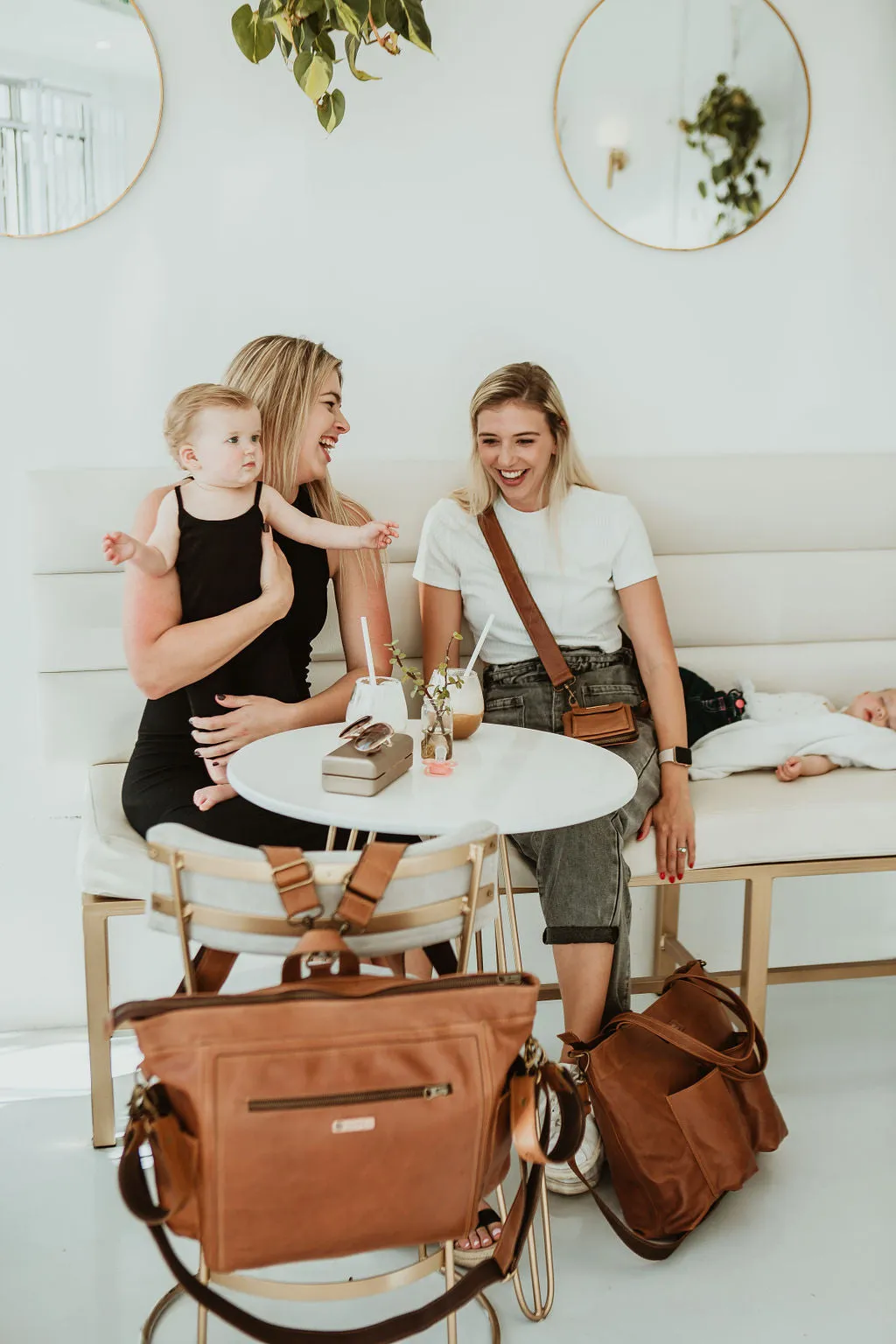 Funkymama Leather Backpack