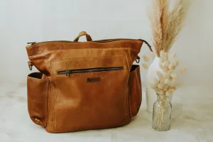 Funkymama Leather Backpack