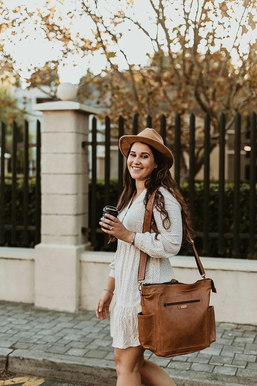 Funkymama Leather Backpack