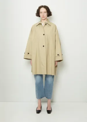 Gabardine Car Coat