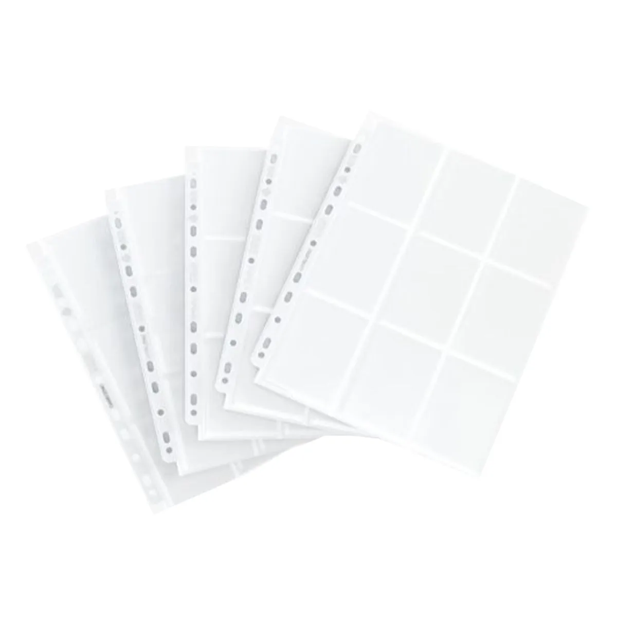 Gamegenic Sideloading 18 Pocket Pages 10 Pcs Pack White