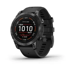 Garmin EPIX PRO Standard Edition Gen 2 Glass Smartwatch, 47 mm Size, Slate Grey/Black