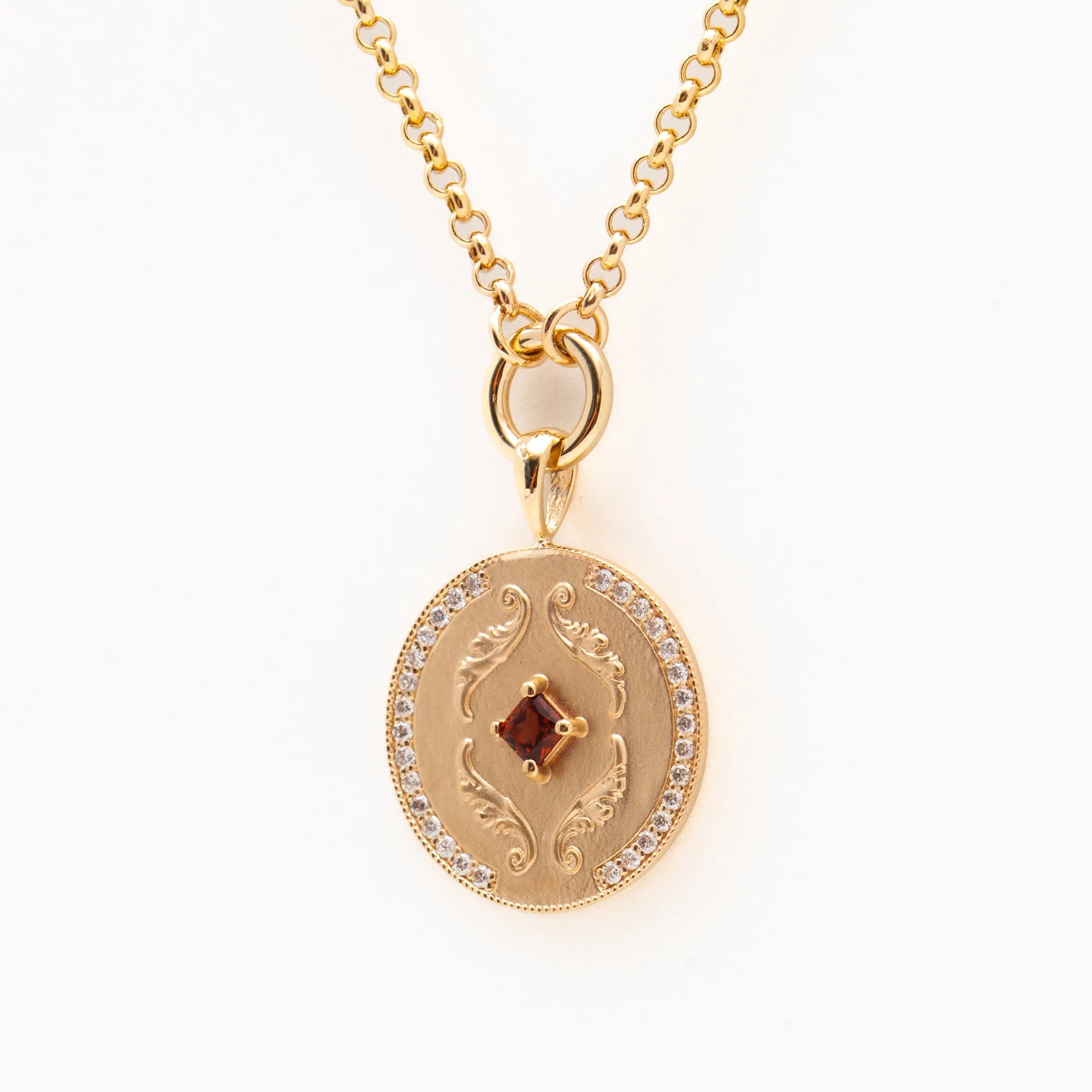 Garnet Callie Necklace