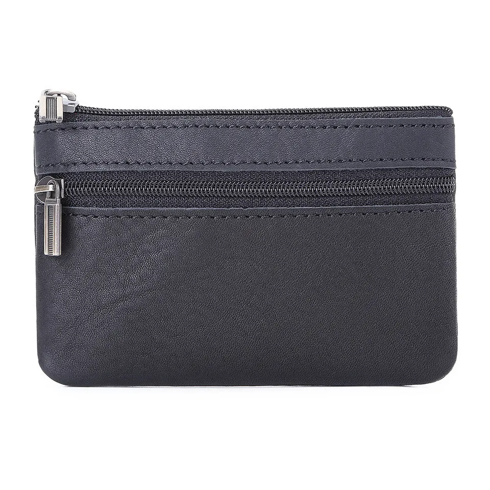 Genuine Leather Female Storage Crazy Horse Coin Purses