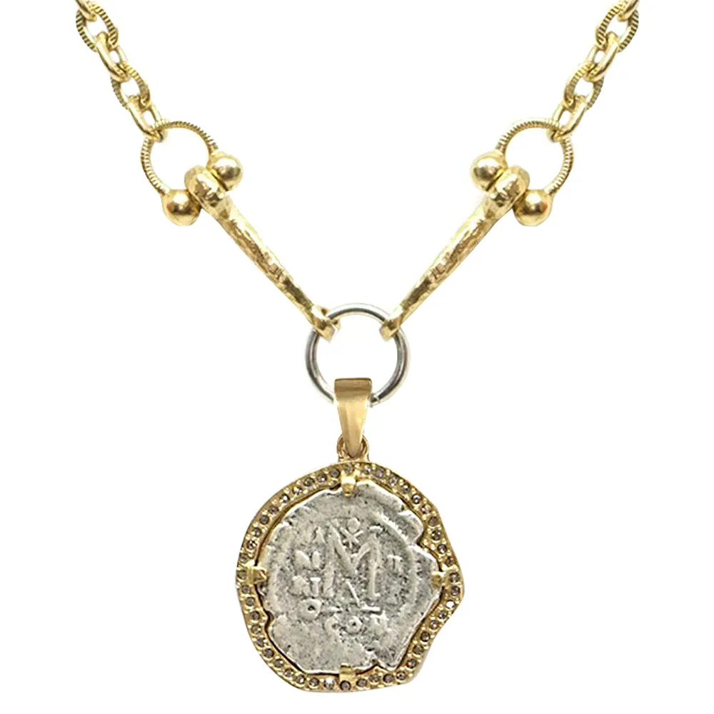 Gold Molat Necklace