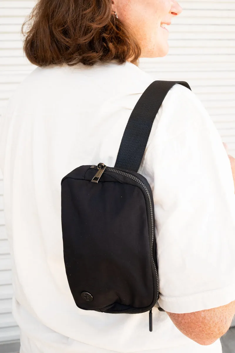 Gray Brooklyn Belt Bag