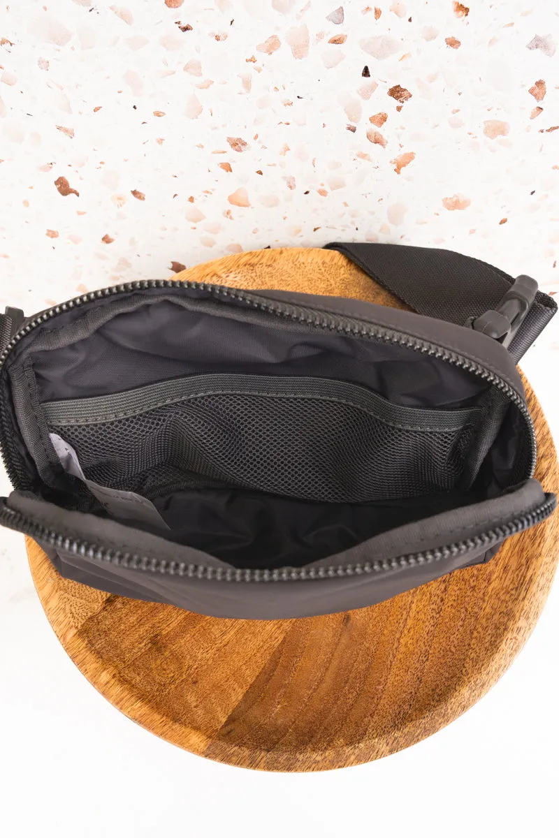 Gray Brooklyn Belt Bag