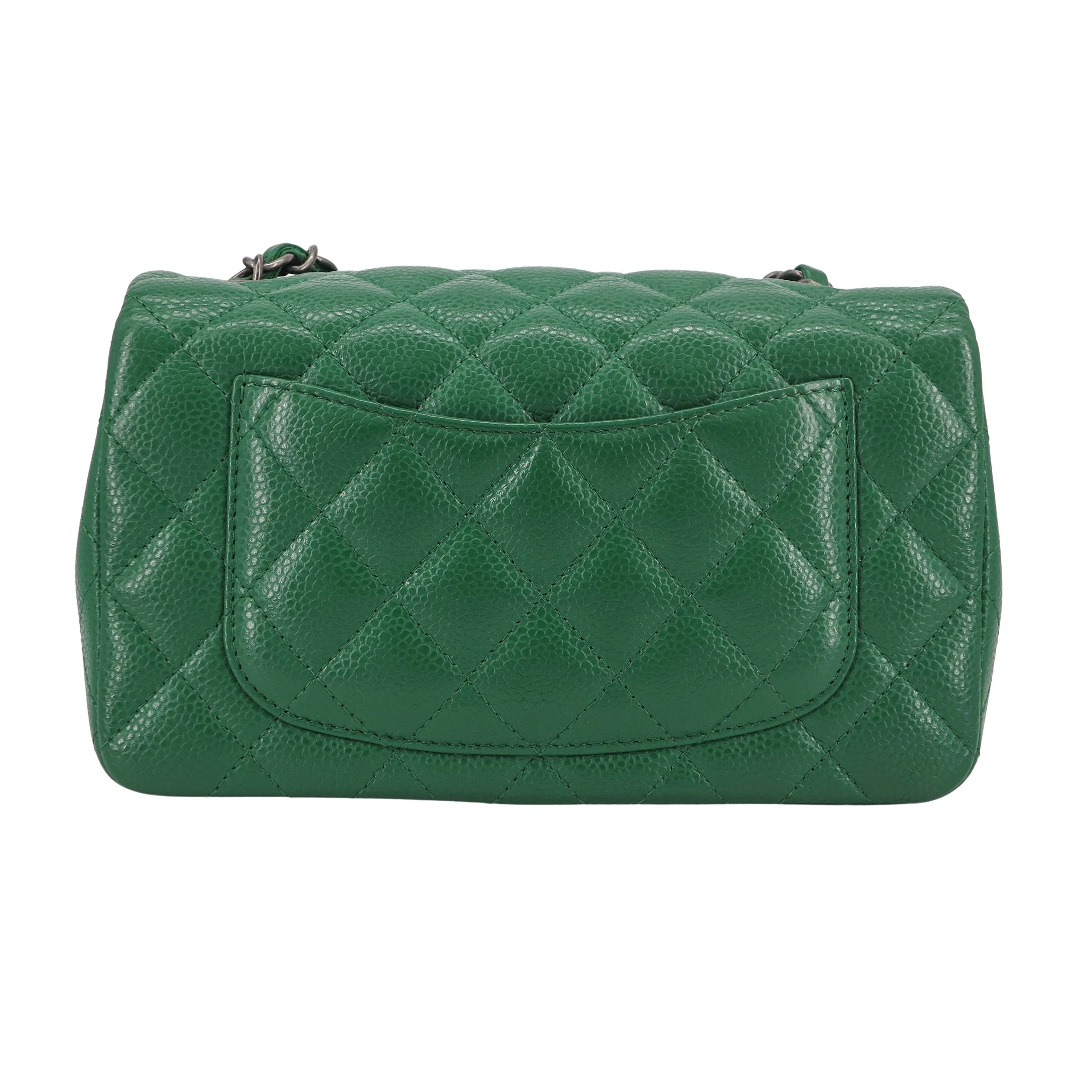 Green Caviar Classic Mini Rectangular Flap Bag