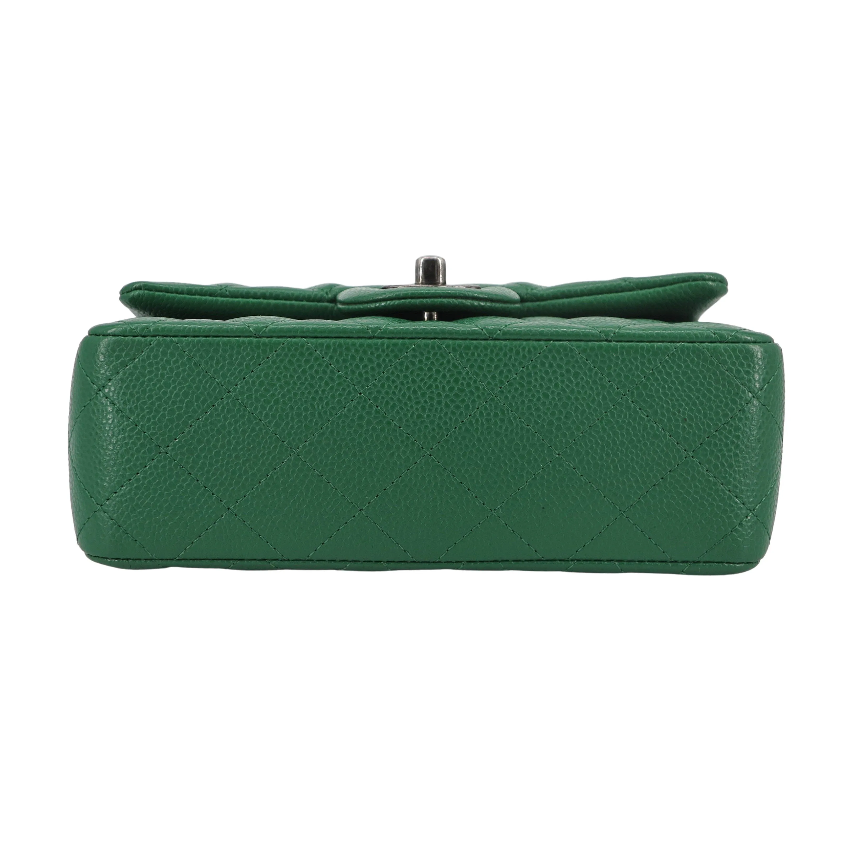 Green Caviar Classic Mini Rectangular Flap Bag