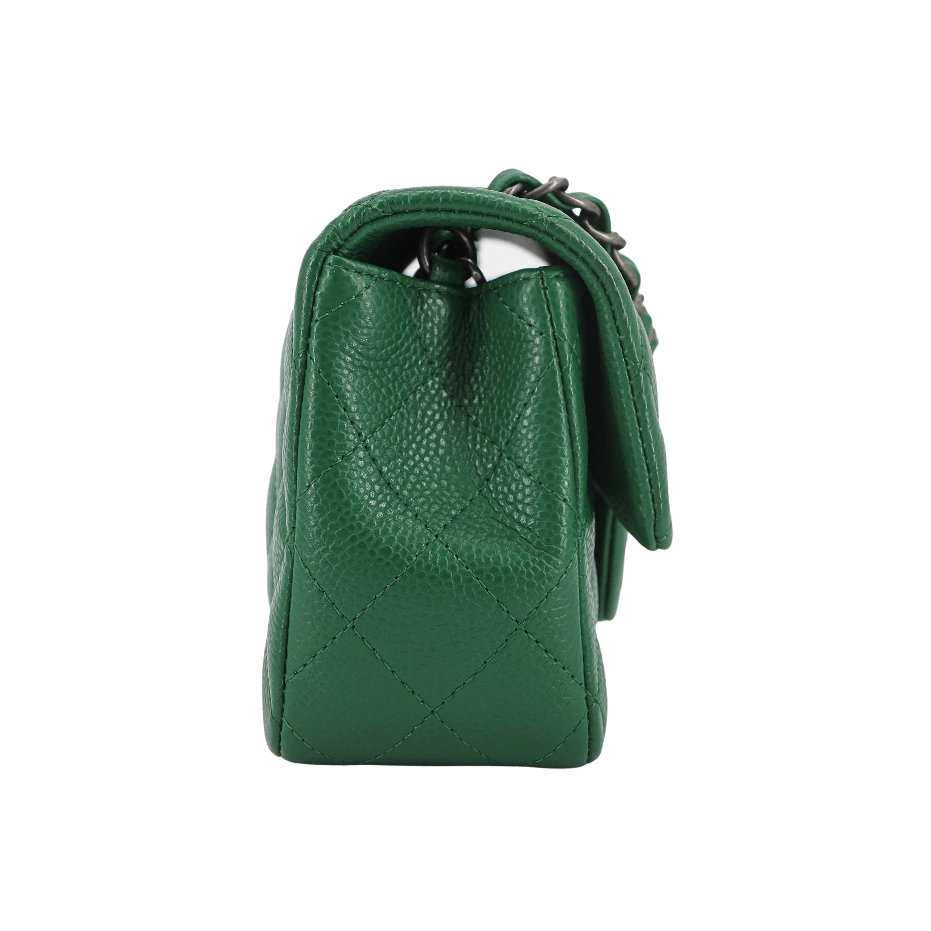 Green Caviar Classic Mini Rectangular Flap Bag