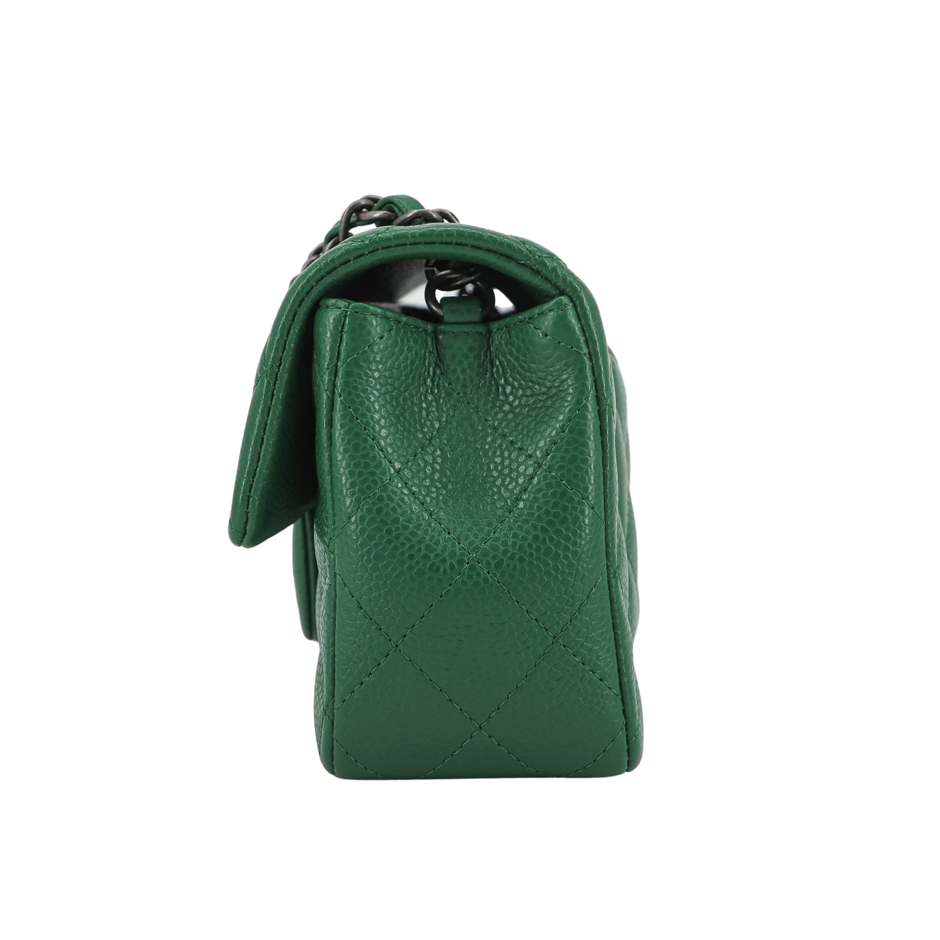 Green Caviar Classic Mini Rectangular Flap Bag