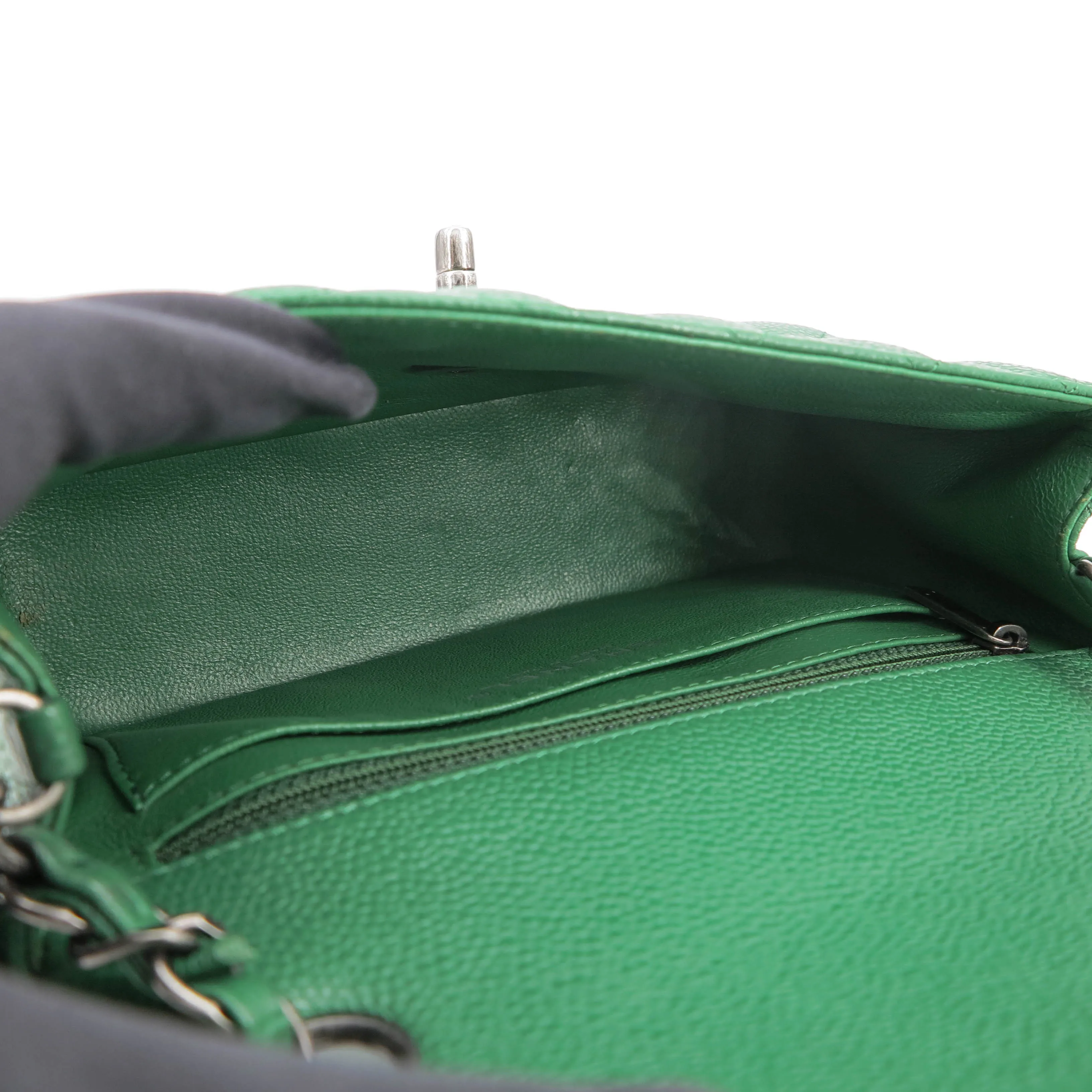 Green Caviar Classic Mini Rectangular Flap Bag