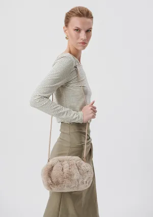 Grey Messenger Bag