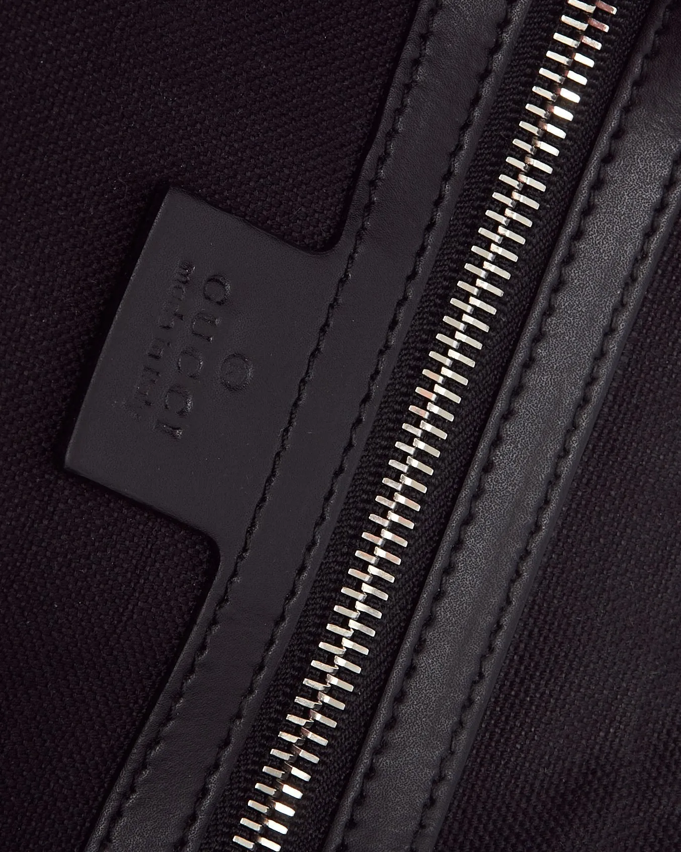 Gucci Black GG Supreme Web Messenger Bag