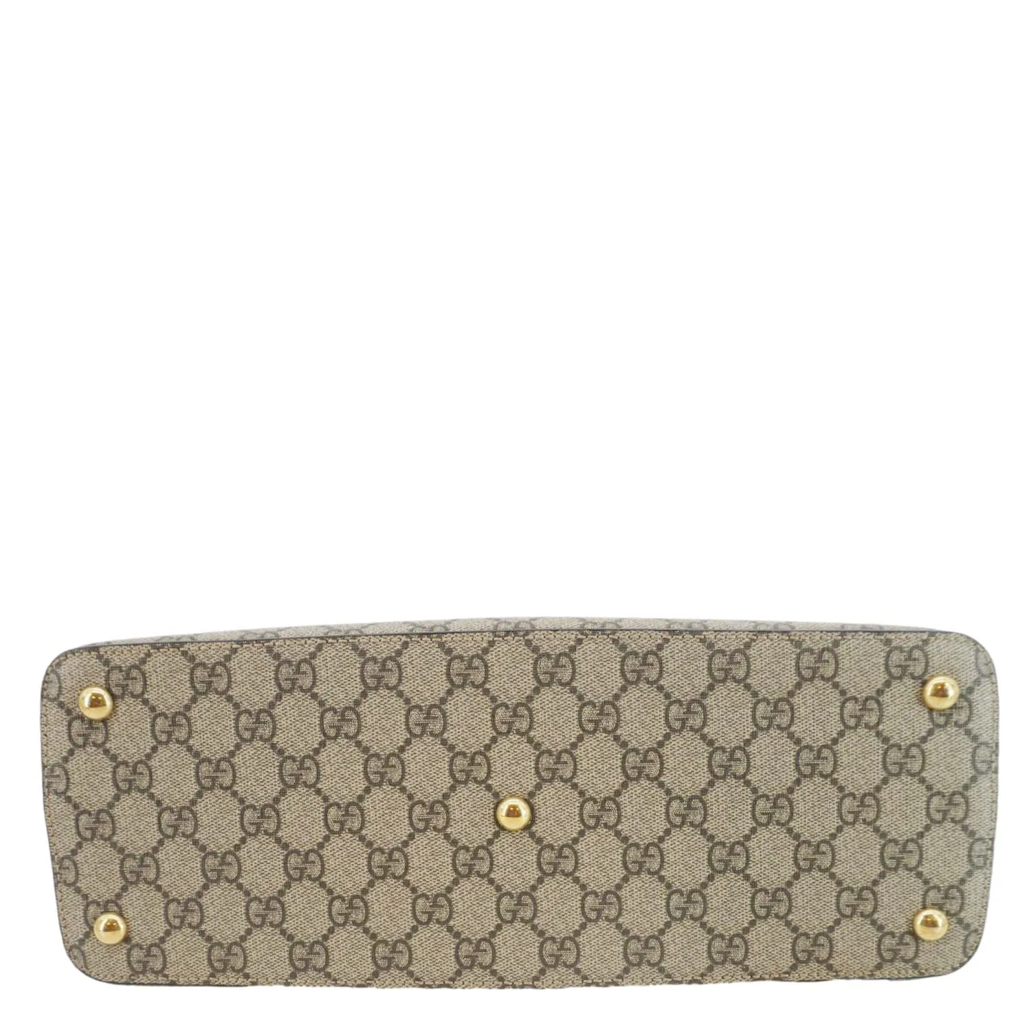 GUCCI GG Small Supreme Canvas Top Zip Crossbody Bag Pink 409534