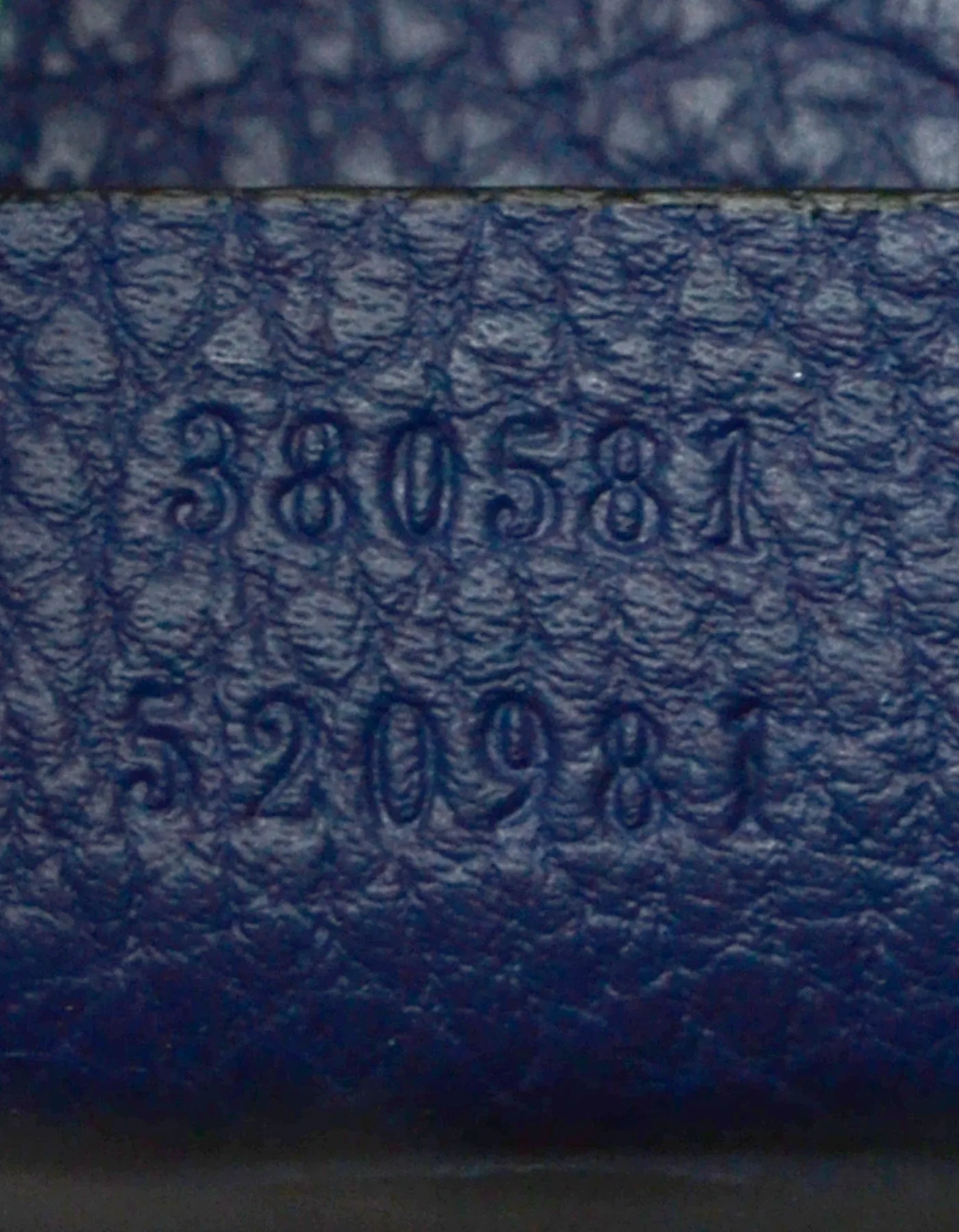 Gucci Navy Soft Calfskin Small Jackie Shoulder Crossbody Bag