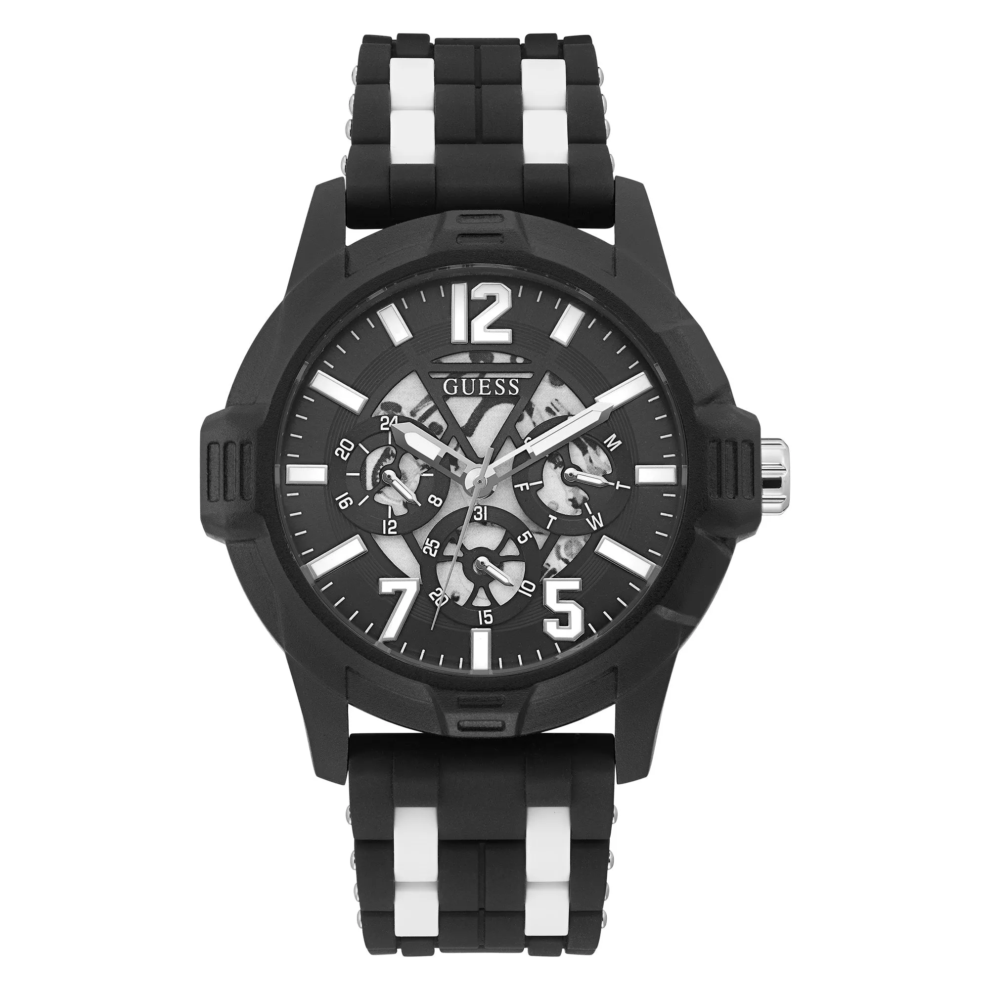 Guess Men's Watch Black Tone Case Quartz