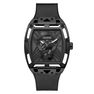 Guess Men's Watch Black Tone Case Quartz
