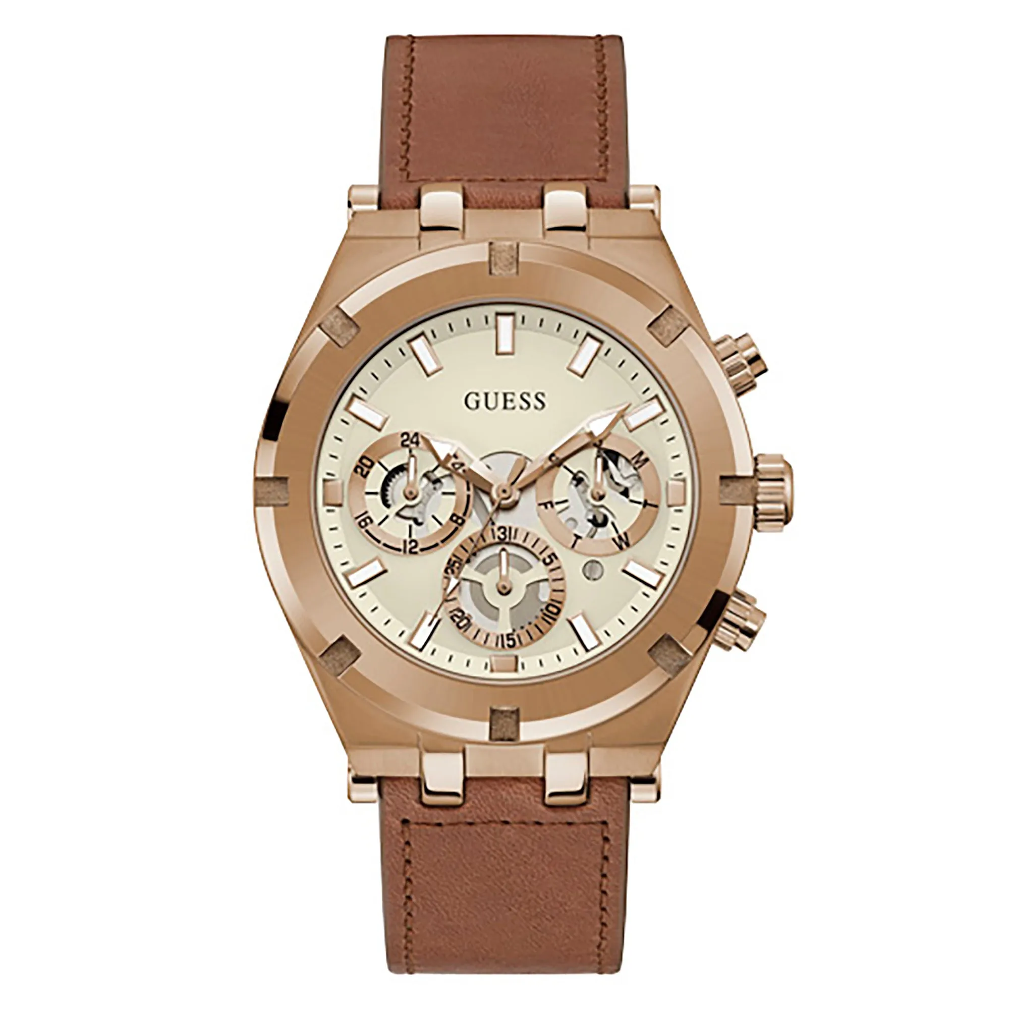 Guess Men's Watch Coffee Case Quartz