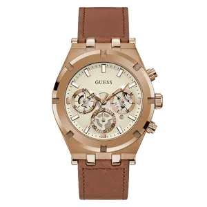 Guess Men's Watch Coffee Case Quartz