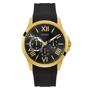 Guess Men's Watch Gold Tone Case Quartz