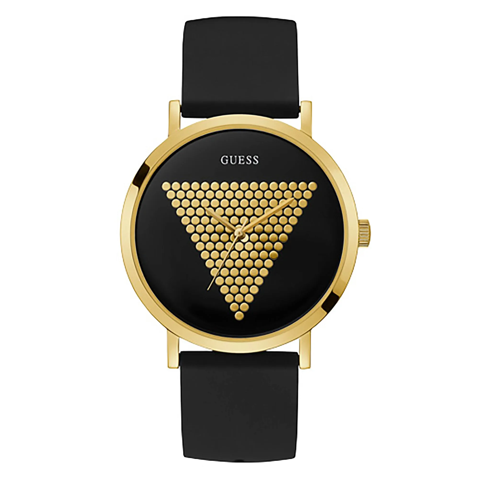 Guess Men's Watch Gold Tone Case Quartz