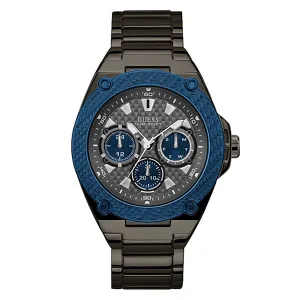Guess Men's Watch Gunmetal Case Quartz