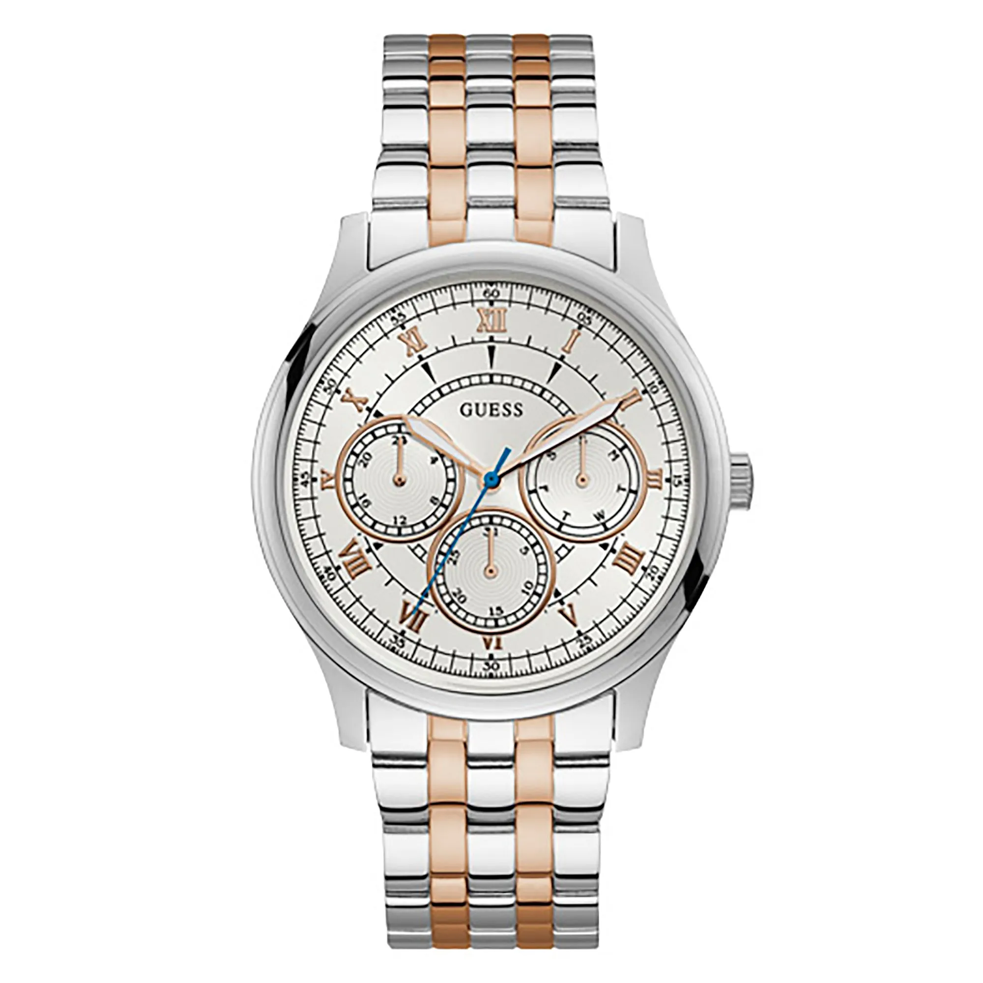 Guess Men's Watch Silver Tone Case Quartz