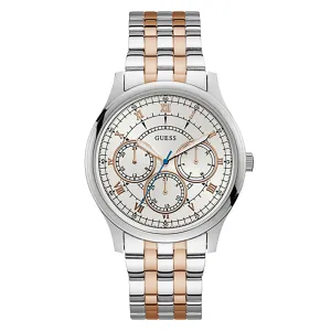 Guess Men's Watch Silver Tone Case Quartz