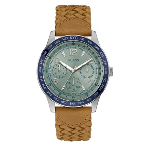 Guess Men's Watch Silver Tone Case Quartz