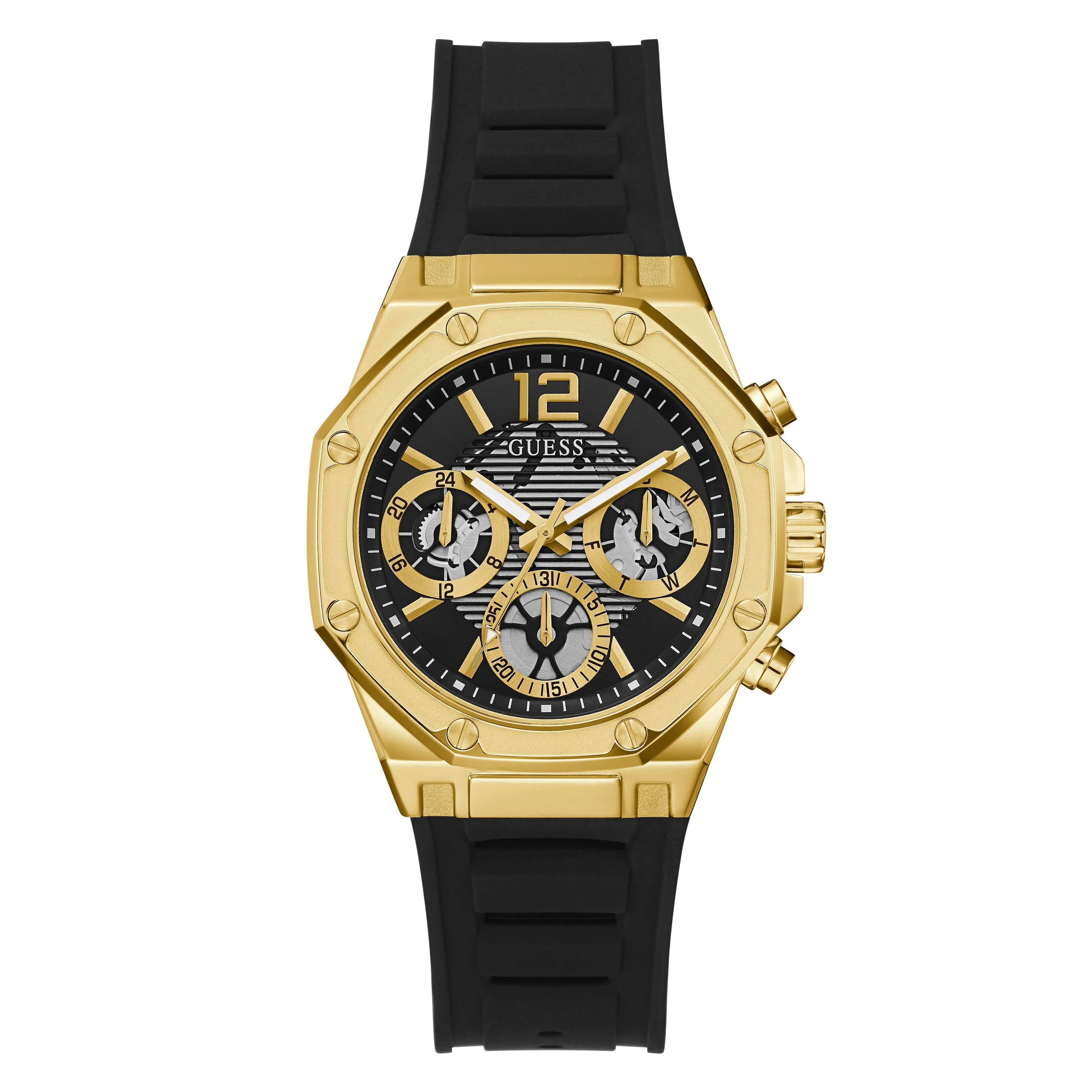Guess Women's Watch Gold Tone Case Quartz