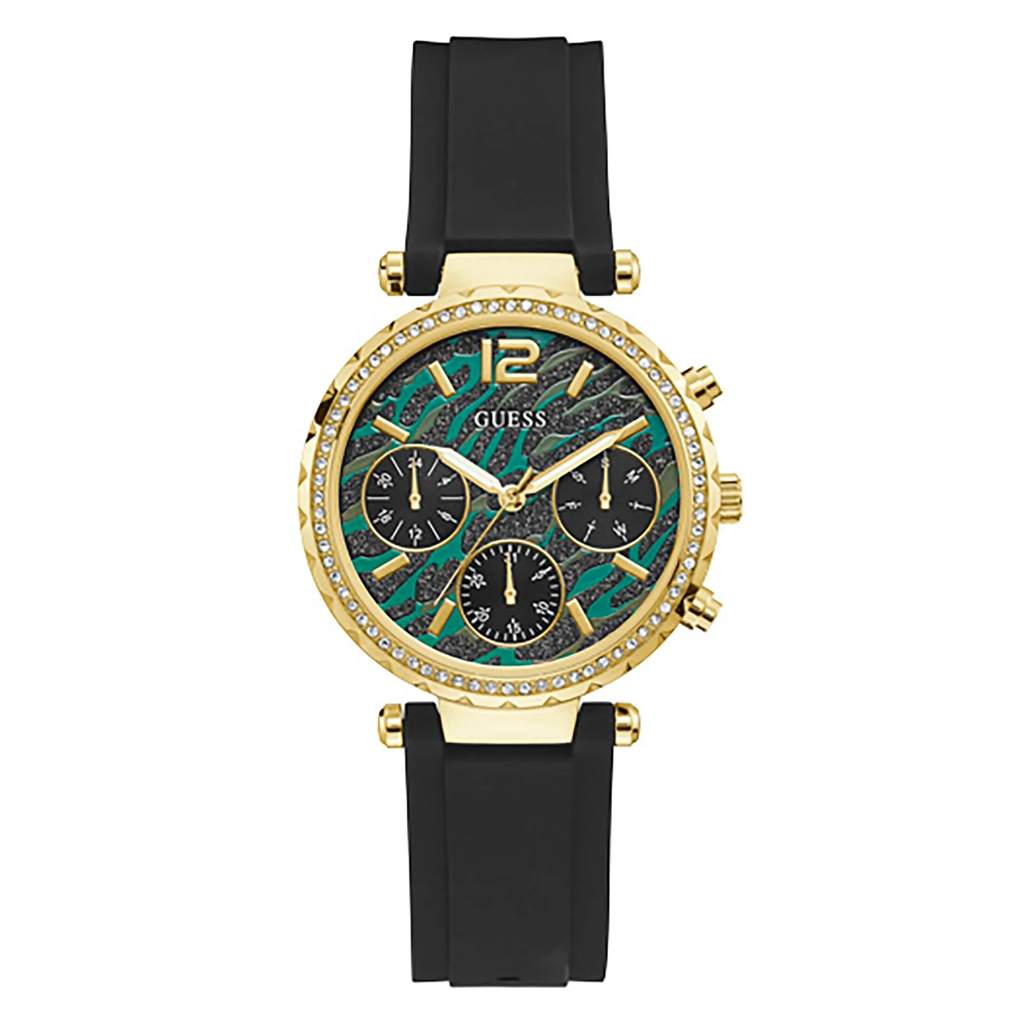 Guess Women's Watch Gold Tone Case Quartz