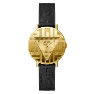 Guess Women's Watch Gold Tone Case Quartz
