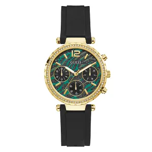 Guess Women's Watch Gold Tone Case Quartz