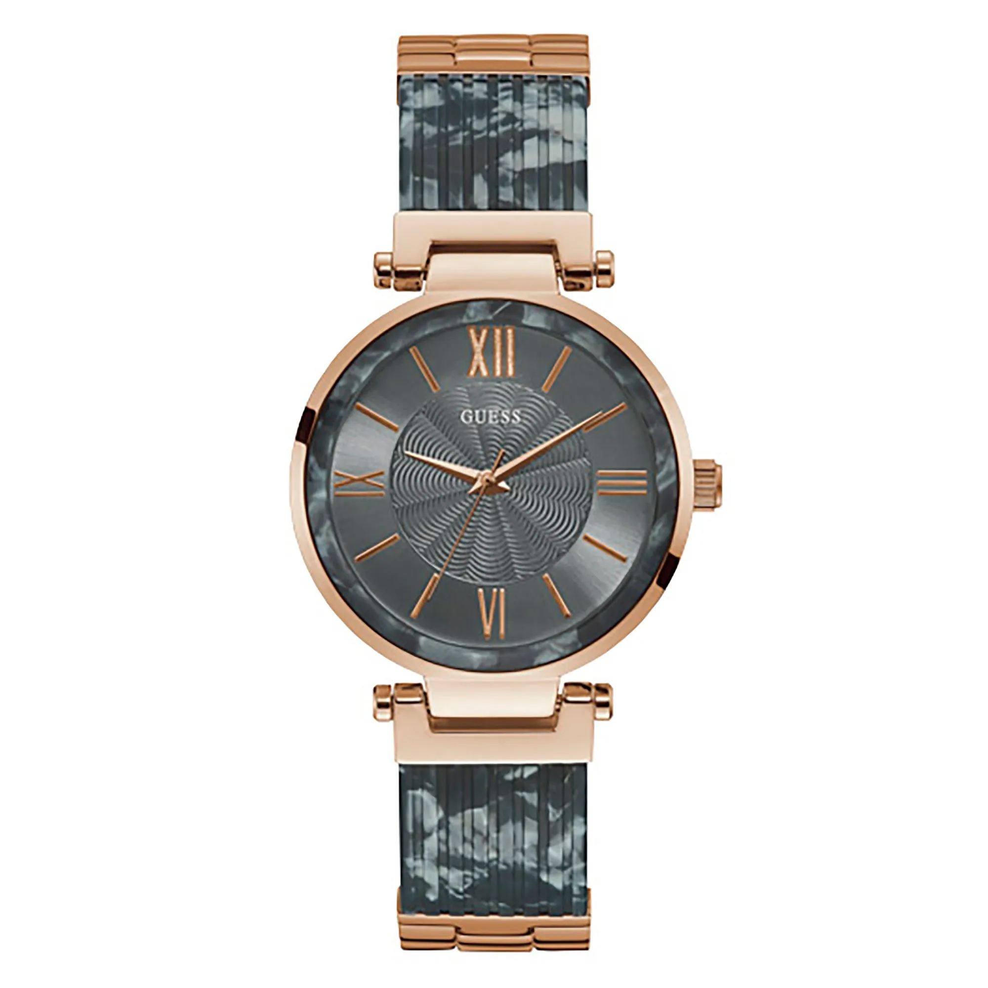 Guess Women's Watch Rose Gold Tone Case Quartz