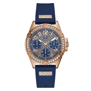 Guess Women's Watch Rose Gold Tone Case Quartz
