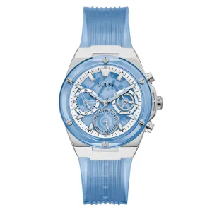 Guess Women's Watch Silver Tone Case Quartz