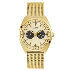 Guess Women's Watch Yellow Gold Tone Case Quartz