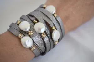 HALLELUJAH Platinum Leather Wrap