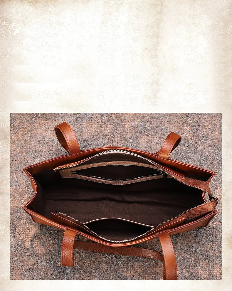 Handmade Leather Womens Vintage Baguette Bag Best Baguette Shoulder Bag Crossbody Purses for Ladies