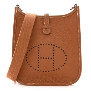 Hermes Evelyne TPM Gold Clemence Palladium Hardware