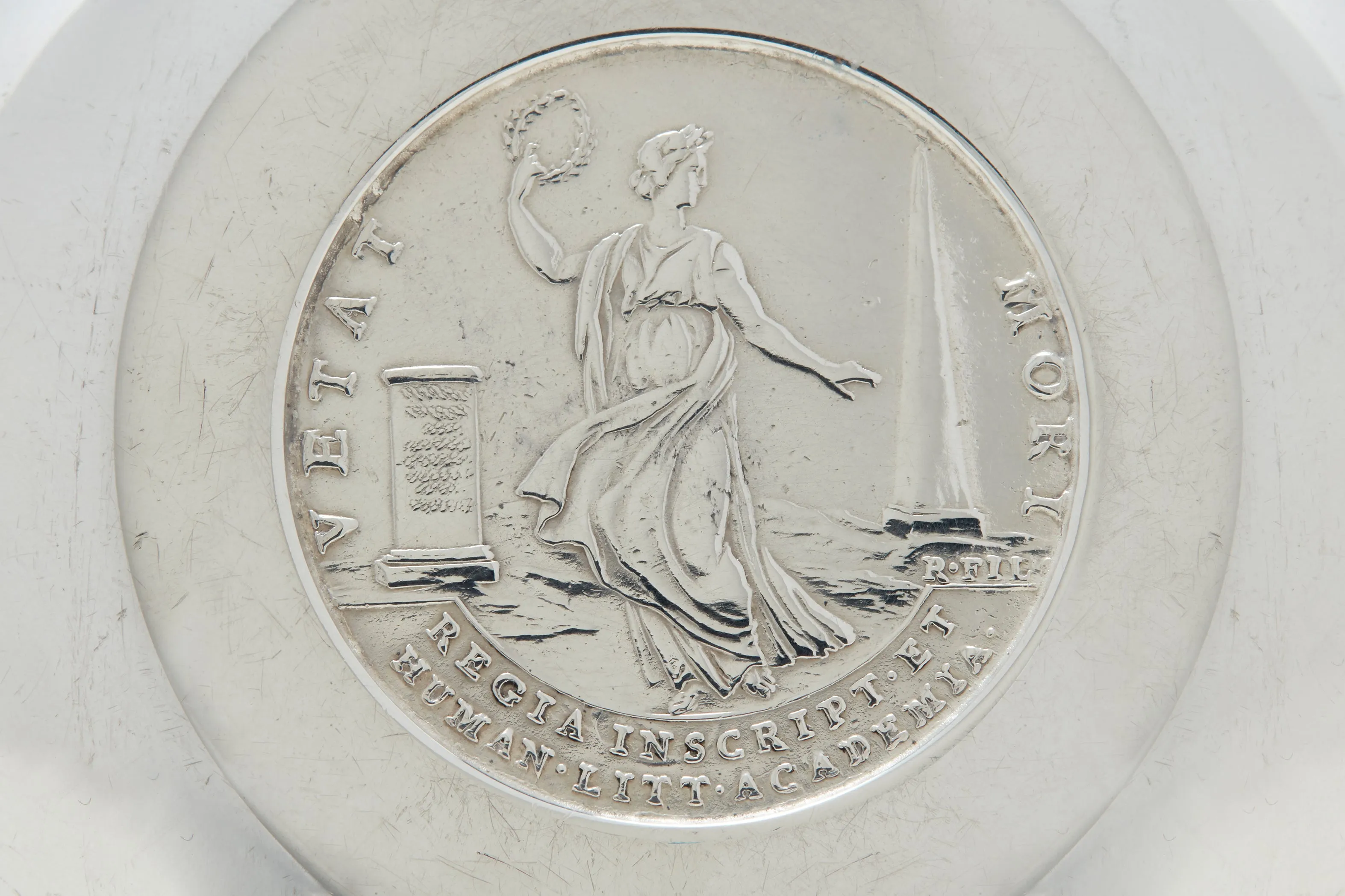 Hermès Wine Tastevin with French 1747 Coin