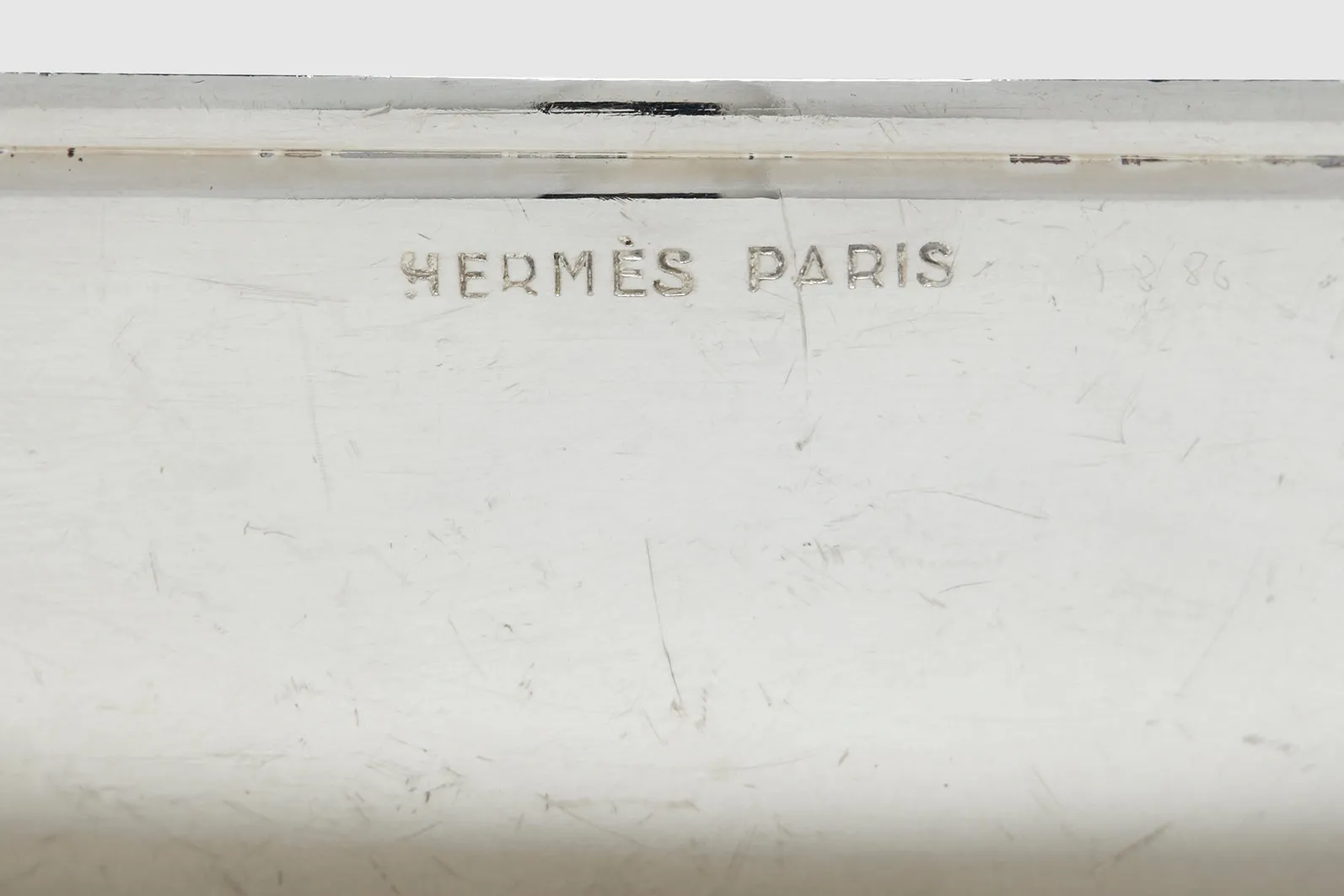 Hermès Wine Tastevin with French 1747 Coin
