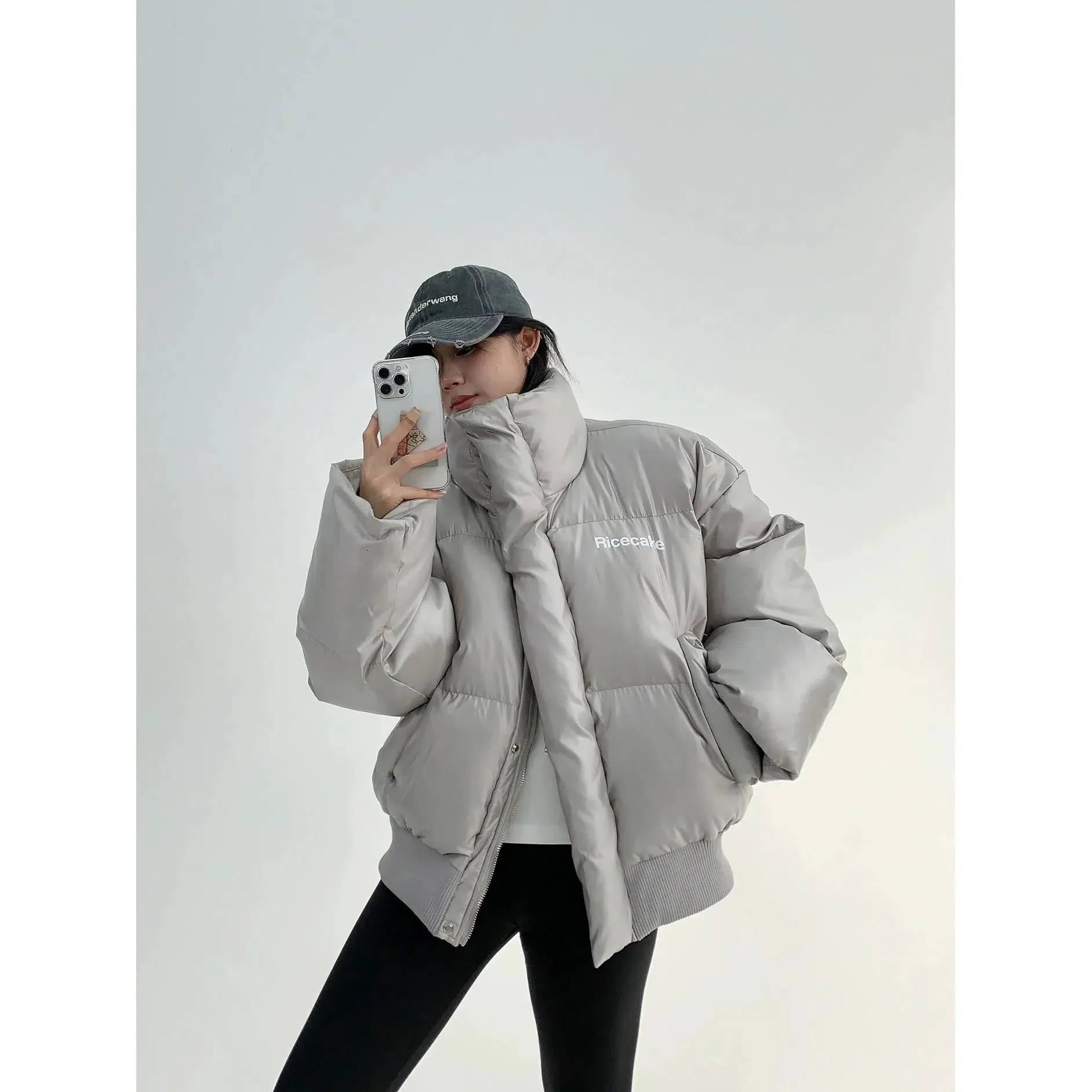 High Collar Puffer Jacket