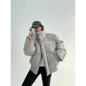 High Collar Puffer Jacket